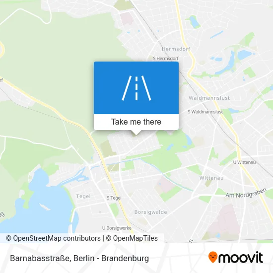 Карта Barnabasstraße