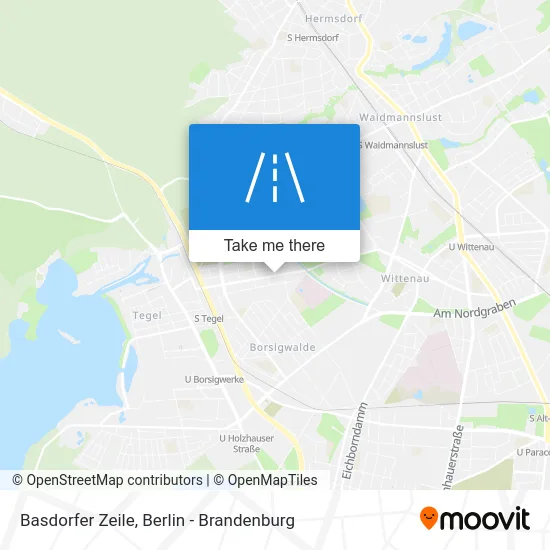 Карта Basdorfer Zeile