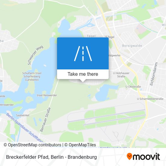 Breckerfelder Pfad map