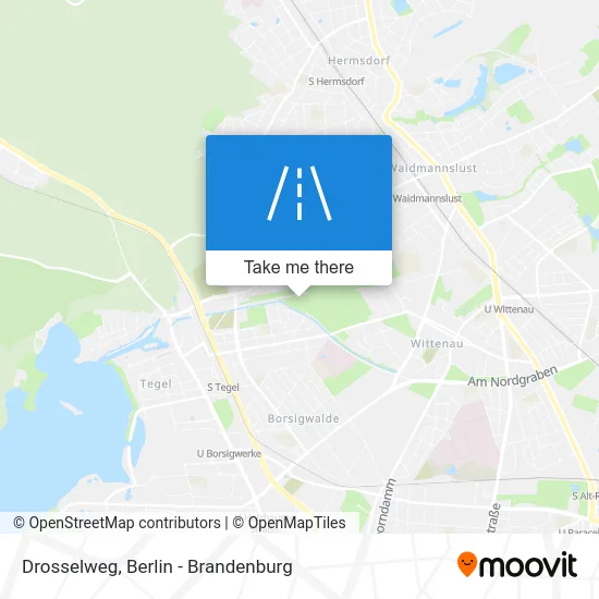 Drosselweg map