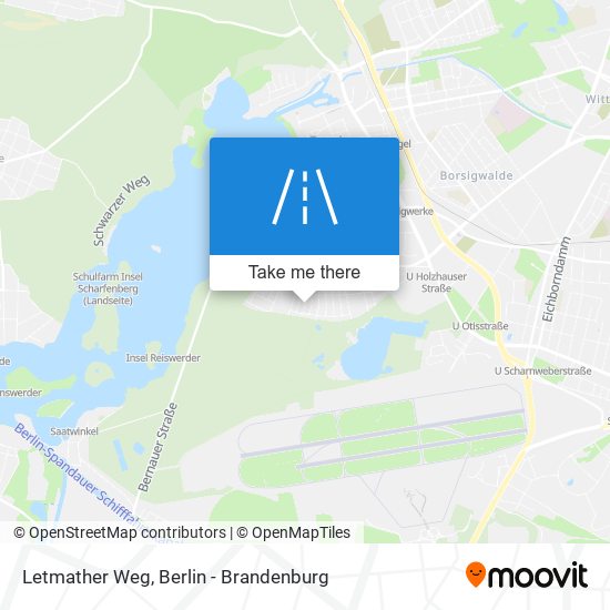 Letmather Weg map