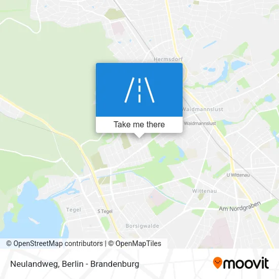 Карта Neulandweg