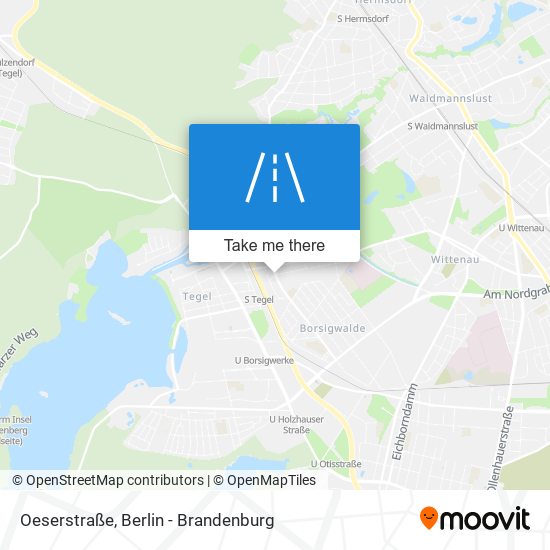 Oeserstraße map