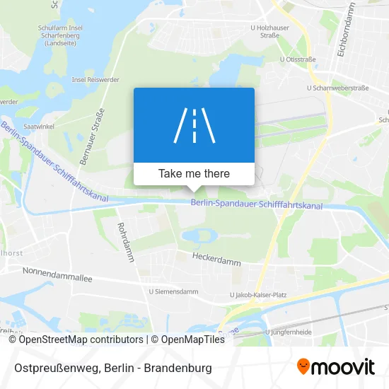 Карта Ostpreußenweg