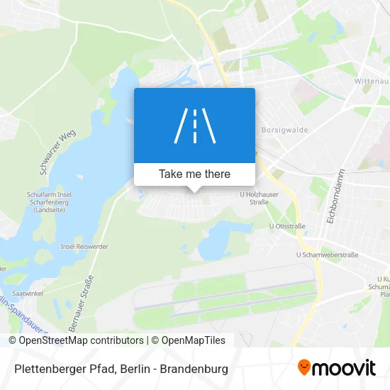 Карта Plettenberger Pfad