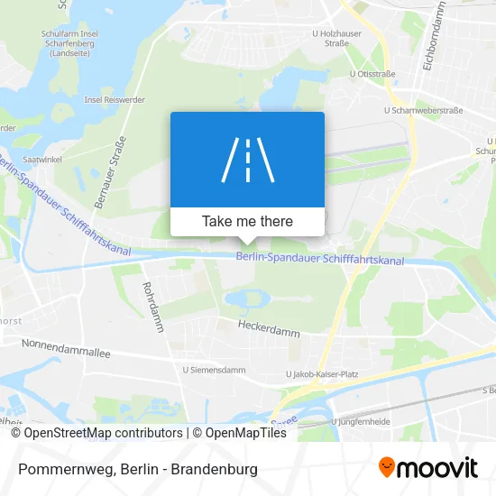 Карта Pommernweg
