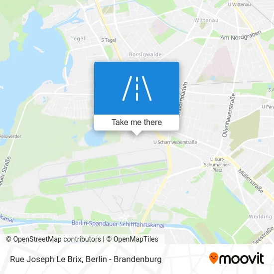 Rue Joseph Le Brix map