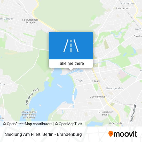 Siedlung Am Fließ map