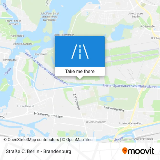 Карта Straße C
