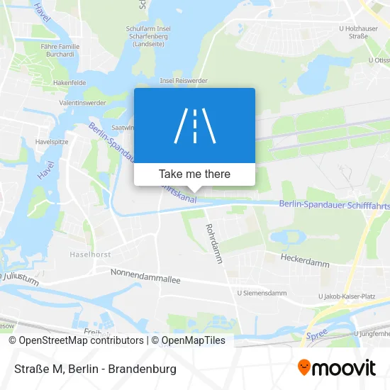 Карта Straße M
