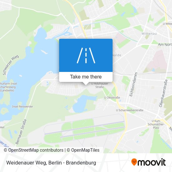 Weidenauer Weg map