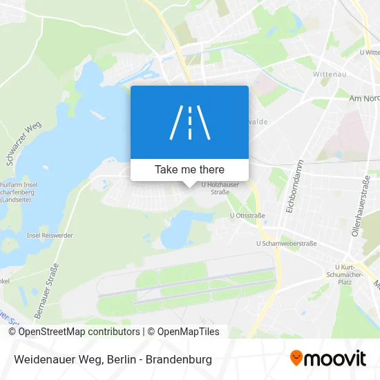 Weidenauer Weg map