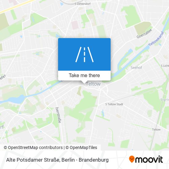 Карта Alte Potsdamer Straße