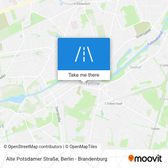Карта Alte Potsdamer Straße