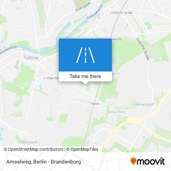 Amselweg map
