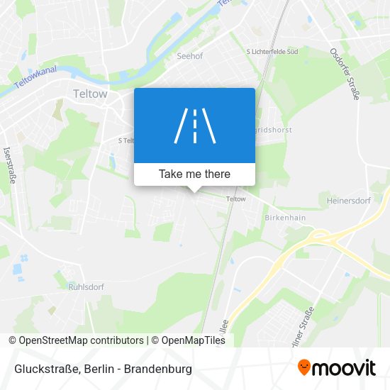 Gluckstraße map