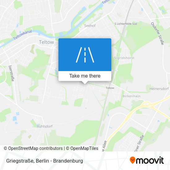 Griegstraße map