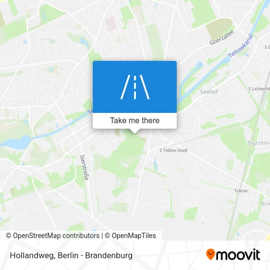 Карта Hollandweg