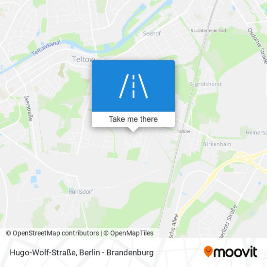 Hugo-Wolf-Straße map