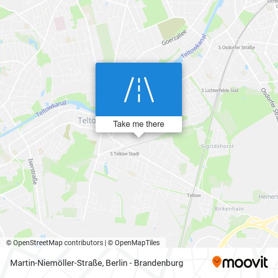 Карта Martin-Niemöller-Straße