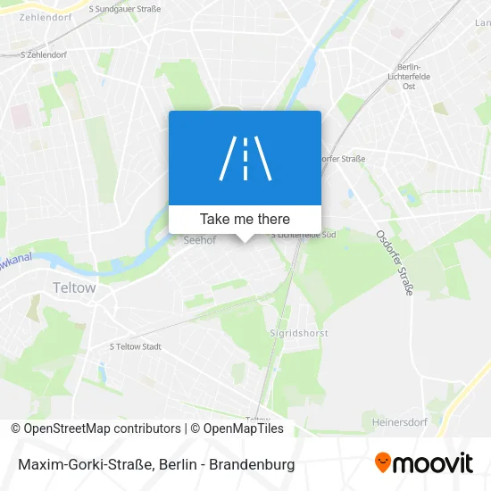 Карта Maxim-Gorki-Straße