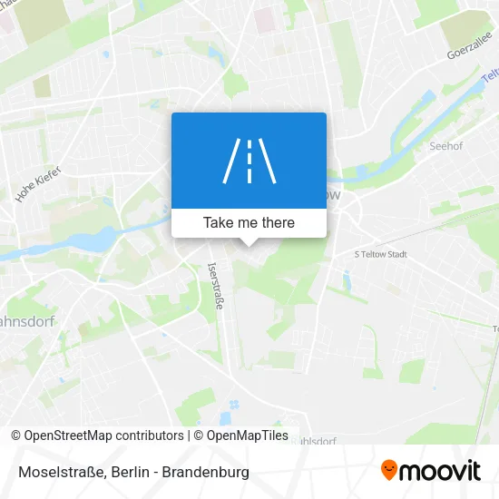 Карта Moselstraße