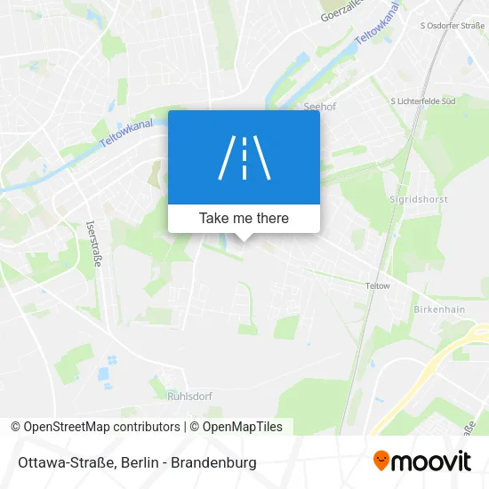 Карта Ottawa-Straße