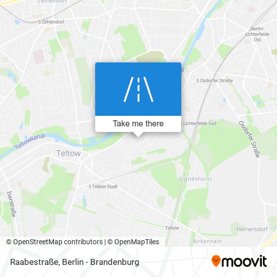 Raabestraße map