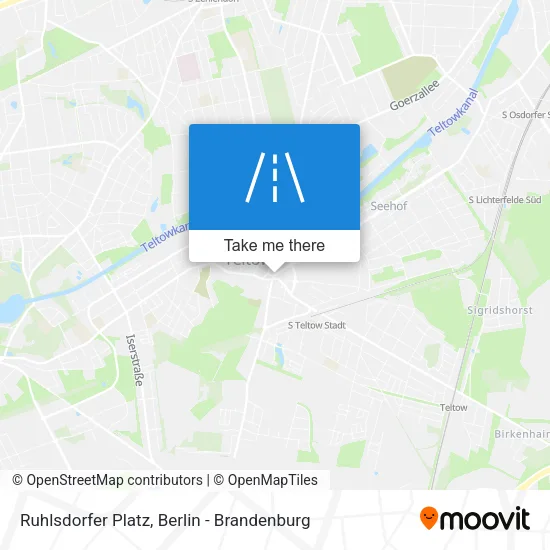 Ruhlsdorfer Platz map