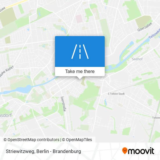 Striewitzweg map