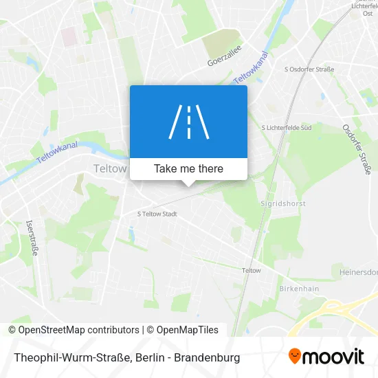 Карта Theophil-Wurm-Straße