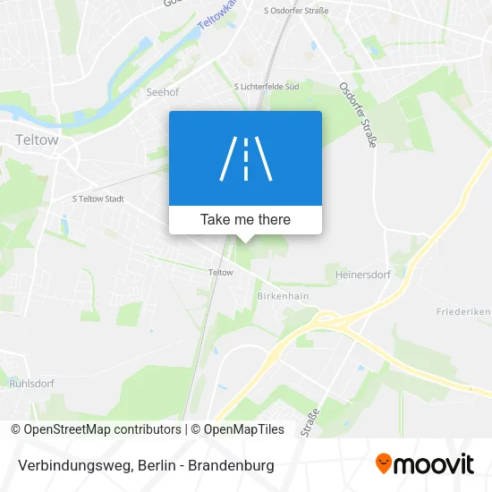 Карта Verbindungsweg