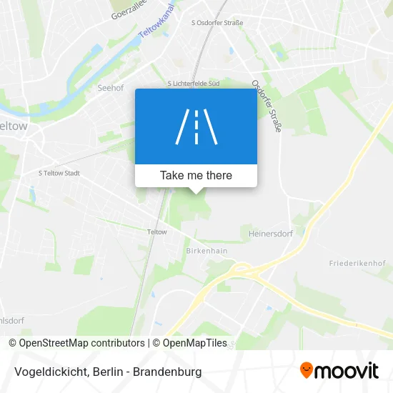 Карта Vogeldickicht