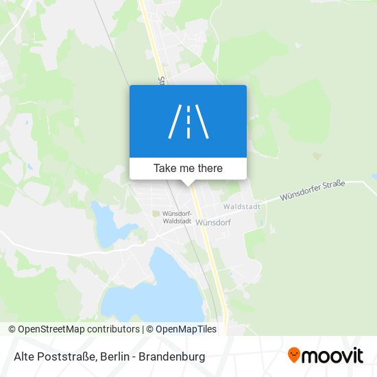 Alte Poststraße map