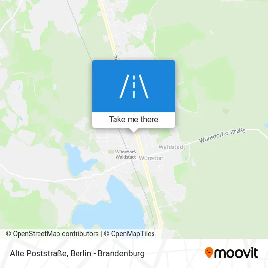 Alte Poststraße map