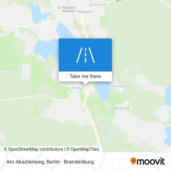 Карта Am Akazienweg