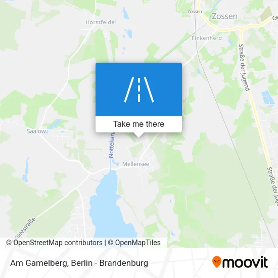 Карта Am Gamelberg