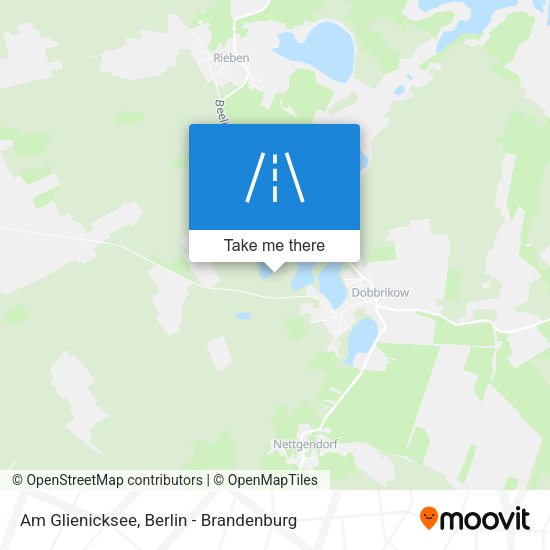 Am Glienicksee map