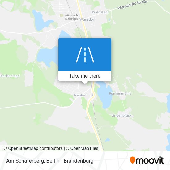 Am Schäferberg map