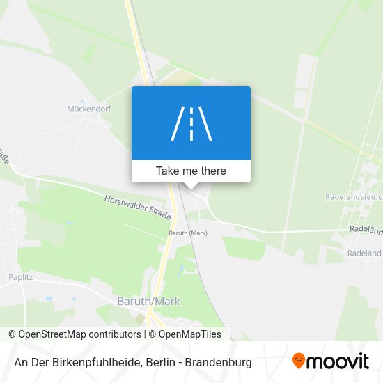 An Der Birkenpfuhlheide map