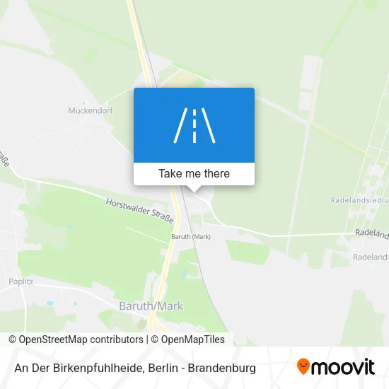 Карта An Der Birkenpfuhlheide