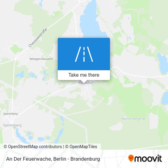 An Der Feuerwache map