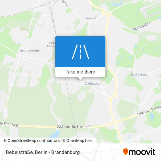 Bebelstraße map