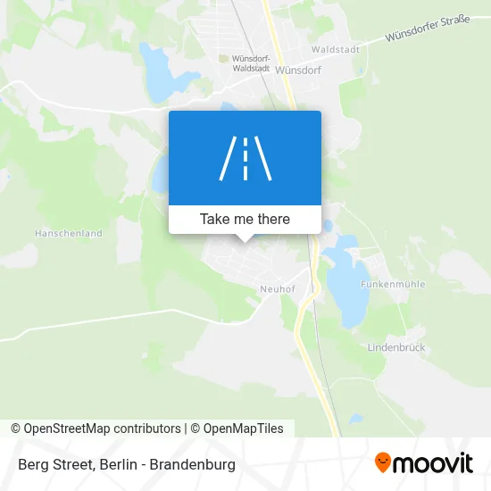 Bergstraße map