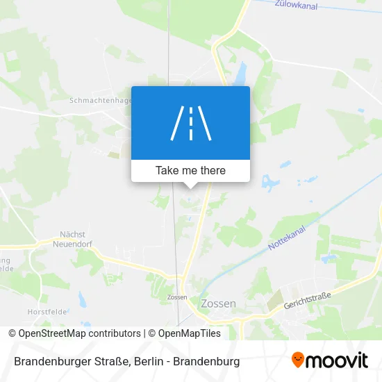 Карта Brandenburger Straße