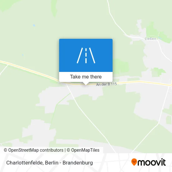 Карта Charlottenfelde