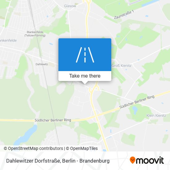 Карта Dahlewitzer Dorfstraße