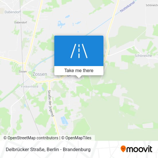 Delbrücker Straße map