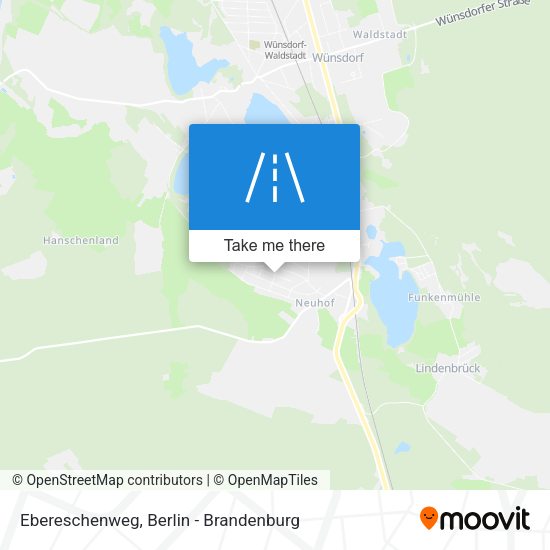 Ebereschenweg map