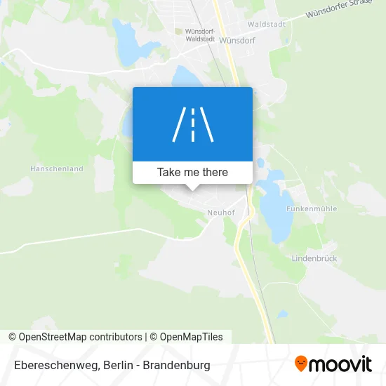 Ebereschenweg map
